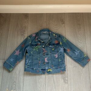 Stella McCartney Kids | Blue denim with stars jacket | Size 5 yr